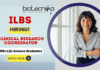 ILBS recruitment for Clinical Research Coordinator – clinical research jobs 2025
