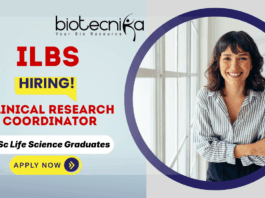 ILBS recruitment for Clinical Research Coordinator – clinical research jobs 2025