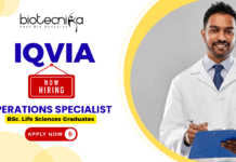 IQVIA Hiring Operations Specialist 1 – Pharmacovigilance | Bengaluru IQVIA Operations Specialist 1 pharmacovigilance jobs for life science graduates