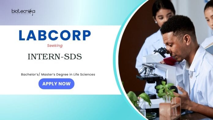 Internship for Life Science Students in Bangalore - Apply Now for Labcorp Career | Life Science Jobs