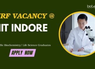 Research Jobs: JRF Vacancy at IIT Indore - Apply Now for IIT Indore Recruitment