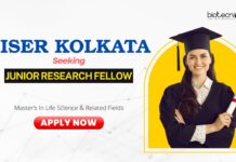 JRF Vacancy at IISER Kolkata – Life Science Candidates Apply Now IISER Kolkata Seeking Junior Research Fellow (JRF) | Apply Now for Life Science Research | Walk In Interview for Life Science Graduates
