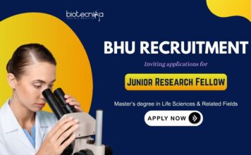 BHU Recruitment: JRF Vacancy – Life Science Candidates Apply Now BHU Recruitment: Inviting applications for Junior Research Fellow position | Masters's in Life Sciences Apply Now for Life Science Research