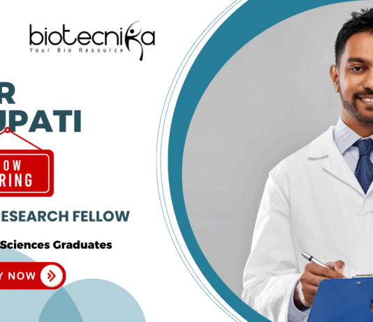 Junior Research Fellow jobs at IISER Tirupati – Life science research opportunities 2025