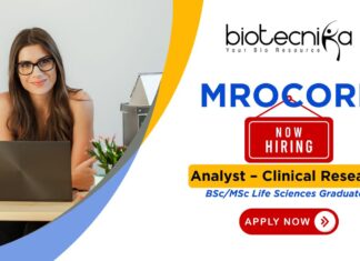 Clinical Research Jobs – Analyst Clinical Research Role at MRO Analyst Clinical Research role for life science jobs seekers in clinical research jobs and clinical data analyst jobs
