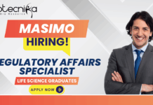 Regulatory Affairs Jobs: Masimo Hiring Regulatory Specialist Masimo regulatory affairs jobs – Regulatory Affairs Specialist for biotech and life sciences careers