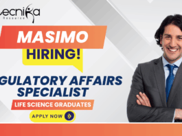 Masimo regulatory affairs jobs – Regulatory Affairs Specialist for biotech and life sciences careers