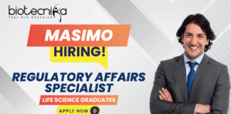 Masimo regulatory affairs jobs – Regulatory Affairs Specialist for biotech and life sciences careers