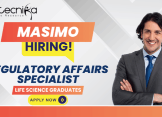 Masimo regulatory affairs jobs – Regulatory Affairs Specialist for biotech and life sciences careers