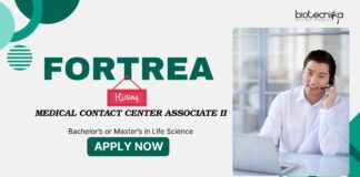 Life Science Jobs at Fortrea – Apply Now Life Science Jobs: Fortrea is Hiring Medical Contact Center Associate | Apply Now for Fortrea Career | Medical Communications