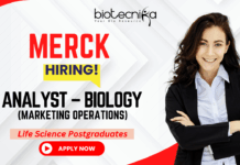 Analyst Biology Marketing Operations job at Merck for Life Science Jobs and biotech job seekers.