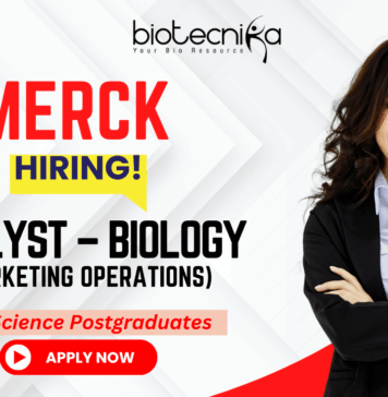 Analyst Biology Marketing Operations job at Merck for Life Science Jobs and biotech job seekers.