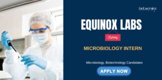 Microbiology Internship at Equinox Labs | Apply Now Microbiology Internship at Equinox Labs | Apply Now | Microbiology jobs