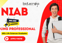 Young Professional-II Vacancy at NIAB | Biotechnology Jobs | Agricultural Sciences Jobs NIAB Recruitment Young Professional-II biotechnology jobs agricultural sciences jobs