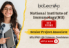 NII recruitment Senior Project Associate for life science jobs and research associate jobs