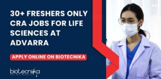 Freshers CRA Jobs | Life Sciences CRA Jobs | Advarra CRA Jobs
