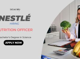 Life Science Jobs: Nestlé is Hiring a Nutrition Officer | Apply Now for Nestlé Career 