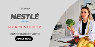 Nestle is Hiring a Nutrition Officer – Life Science Graduates Apply Online Life Science Jobs: Nestlé is Hiring a Nutrition Officer | Apply Now for Nestlé Career