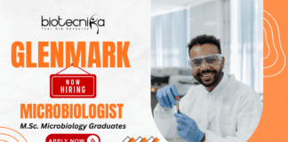 Officer – Microbiologist microbiologist jobs, microbiologist, life science jobs at Glenmark Pharmaceuticals, Nashik