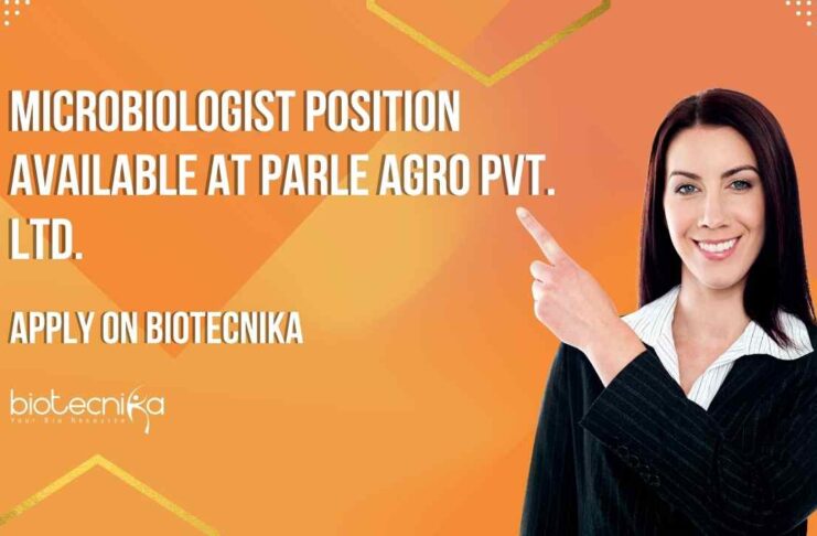 Parle Agro Microbiology Job Openings