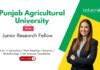Senior Research Fellow at Punjab Agricultural University, Ludhiana. Life Sciences & Agricultural Candidates, Apply Now.