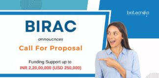 Call For Proposal 2025 at GCI–BIRAC. Life Sciences. Funding. Open for Research innovations, jobs and collaborations. Apply Now