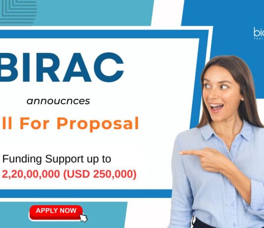 Call For Proposal 2025 at GCI–BIRAC. Life Sciences. Funding. Open for Research innovations, jobs and collaborations. Apply Now