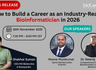 Biotecnika Successfully Hosted A Webinar on How to Build a Career as an Industry-Ready Bioinformatician in 2026 Industry-Ready Bioinformatics Specialist- A Career Guide for 2026