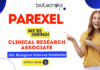 Parexel Hiring iCRA II | Clinical Research Jobs in Bengaluru Parexel iCRA II job – clinical research jobs and clinical data management jobs