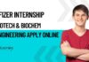 Biotechnology Internship 2025 at Pfizer