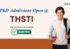 PhD Admissions Open At BRIC-THSTI – Apply Now PhD Admissions for the 2026-27 Winter Session | THSTI Recruitment | Apply Now forPhD in Biological Sciences | JRF & SRF