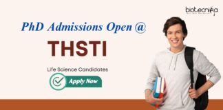 PhD Admissions for the 2026-27 Winter Session | THSTI Recruitment | Apply Now forPhD in Biological Sciences | JRF & SRF
