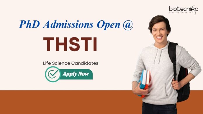 PhD Admissions for the 2026-27 Winter Session | THSTI Recruitment | Apply Now forPhD in Biological Sciences | JRF & SRF