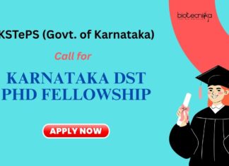 Karnataka DST PhD Fellowship Applications open – Apply Now Research Fellowship: Karnataka DST PhD Fellowship Applications Open | Apply Now | Life science career