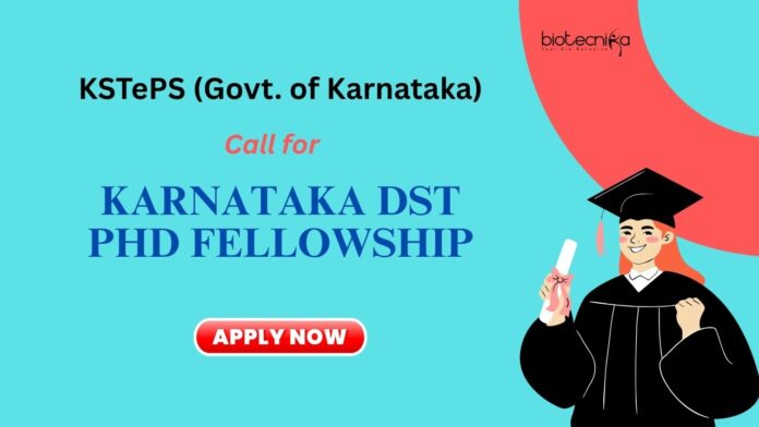 PhD Fellowship Research Fellowship: Karnataka DST PhD Fellowship Applications Open | Apply Now | Life science career