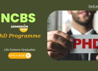 PhD Admissions at NCBS – Life Science Graduates Apply Now NCBS Recruitment: PhD Admissions Open for Life Science Graduates - Life Science Graduates Can Apply Now | PhD in Life Science