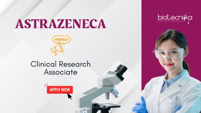 Pink Simple Minimalist We Are Hiring Invitation (Presentation) Clinical Research Associate Job Opportunity at AstraZeneca. Job in New Delhi. Career in Clinical Research. Apply Now