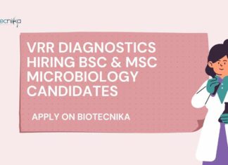 Microbiologist Job Openings at VRR Diagnostics