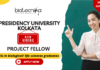 Presidency University Project Fellow 2025 recruitment for life science jobs and research fellow jobs.