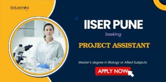 Research Jobs: Walk in Interview At IISER Pune for Project Assistant Position | MSc in Biology Candidates Are Eligible