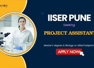 Project Assistant Jobs at IISER Pune – Life Science Candidates Apply Now Research Jobs: Walk in Interview At IISER Pune for Project Assistant Position | MSc in Biology Candidates Are Eligible