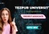 Research Jobs: Tezpur University Recruitment - Inviting Applications for Project Associate | MSc Life Science Graduates Can Apply Now