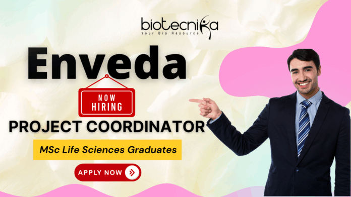 Project Coordinator biotechnology jobs, R&D jobs, life sciences careers in Hyderabad