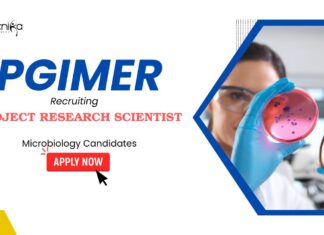 Research Scientist Vacancy at PGIMER – Microbiology Candidates Apply Now PGIMER Recruitment: Project Research Scientist Vacancy | PG/ PhD Candidates Can Apply Now for Microbiology Jobs
