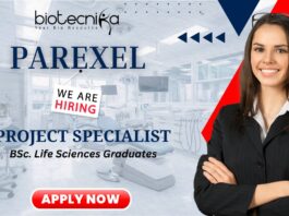 Project Specialist Job at Parexel – Clinical Research Careers India