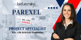 Project Specialist Job at Parexel – Clinical Research Careers India