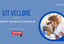 Project Position at VIT Vellore – Life Science Graduates Apply Now Research Jobs: VIT Vellore Call for Project Technical Support | Masters in Life Science Can Apply Now for VIT Career | Microbiology Research