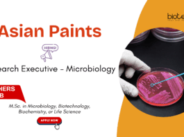 Microbiology Jobs For Freshers at Asian Paints. Apply Now For a Research Executive Role. Life Sciences Research job in Navi Mumbai.