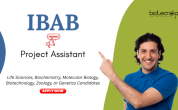 Project Assistant job at IBAB. M.Sc. in Life Sciences/ Biochemistry/ Biotechnology Candidates, Apply Now. Job in Bengaluru.