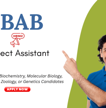 Project Assistant job at IBAB. M.Sc. in Life Sciences/ Biochemistry/ Biotechnology Candidates, Apply Now. Job in Bengaluru.
